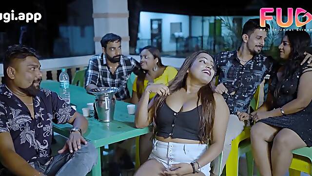 Chubby Indian Girl Gets Cumshot On Her Tits