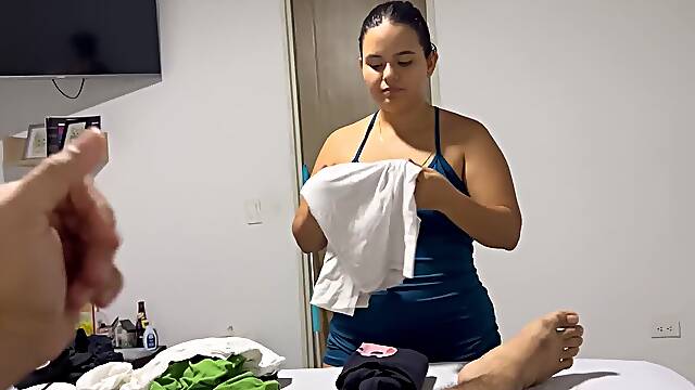 Maid Asks For A Raise And Has To Clean My Milk - Pov