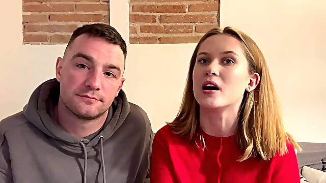 Behind The Scenes With Shy And Pretty College Girl, Una Fairy, And Andres Acosta