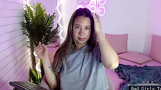 Big Booty Big Boobs Pretty Chubby Teen With Toys