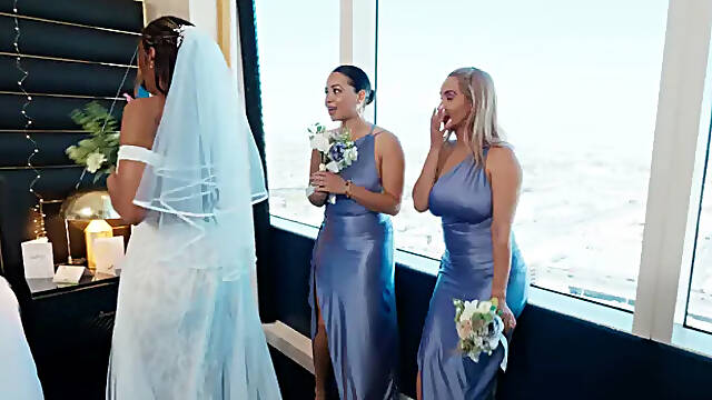 Brazzers: Mick Blue Helps Bride Untie The Knot