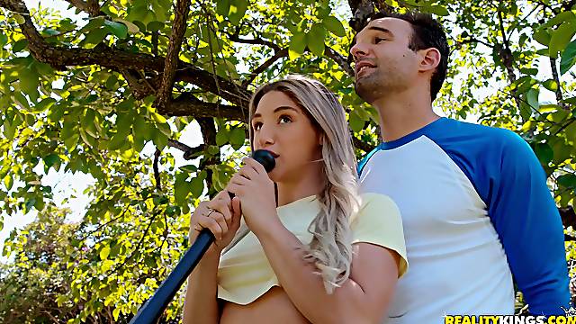 Outside Sex And A Blowjob Are Amazing With Horny And Wild Abella Danger