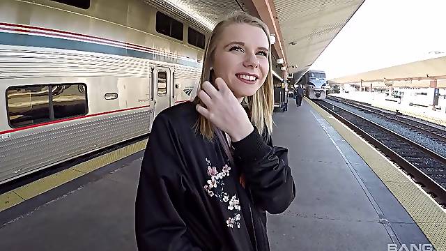 Russian Hottie Catarina Petrov Gets Licked And Fucked By A Stranger