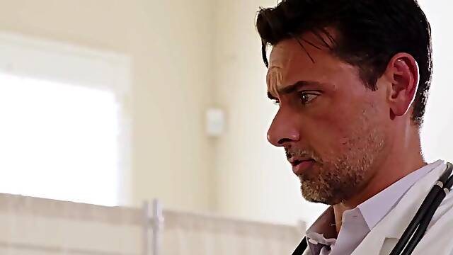 So My Stepdad Walked In And Now Its Stuck.breasty Oriental Gia Dibella Lets The Doctor Pull Her Toy 