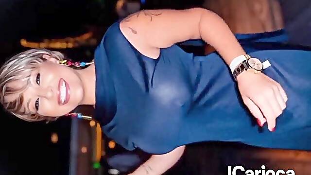 Banged With Several Ebony Studs Jointly Who Broke Her Vagina