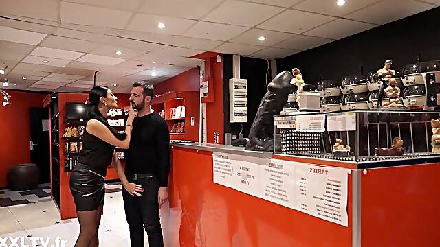 Ania Kinski, The Breasty And Wicked Sex Shop Seller