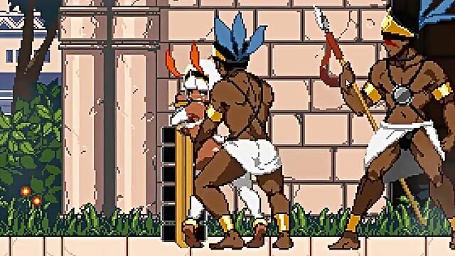 [Repost] Hot Brunette Hair Being Drilled By Invader Soldier - Princess Reconquistada