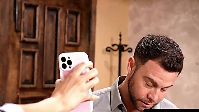 Breasty Masseuse Seduces Realtor