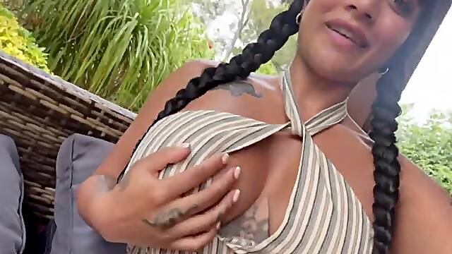 I Got Concupiscent During The Time That My Spouse Was Cooking On The Bbq And Made Him Screw Me!