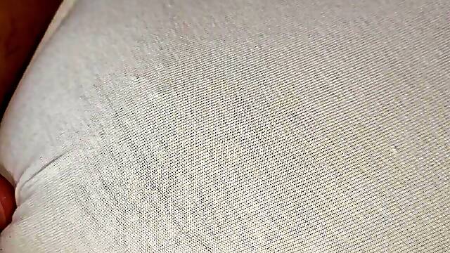 I Spit And Play With Cameltoe Agreeable Constricted Cunt