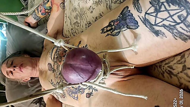 Goode Beauty Ties Hubbys Balls And Penis To Pulleys In The Ceiling Pt2