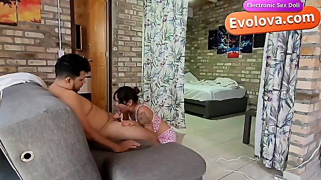 Mi Hermanastra Súplica Que Se Lo Meta En Su Oyito Evolova Electronic Sex Doll