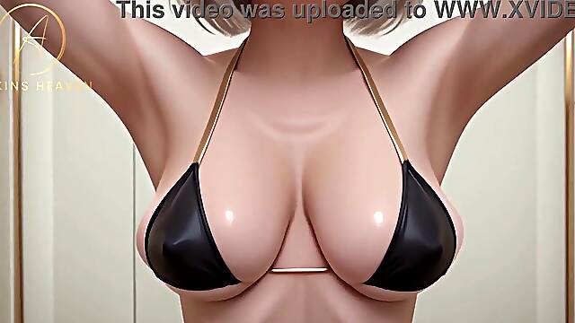 Sexy Gilf Oral Sex In A Changing Room - Pov Ai