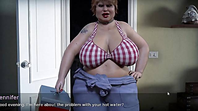 Curvy Cougars Street V0.9 - Jennifer, Plumber Beauty Well Banged And Morning Sex With Diane (3/3)