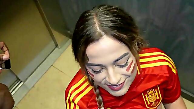 Large Booty Spanish Supporter Drilled Anal And Double Penetration In Parking Lot After Soccer Match 