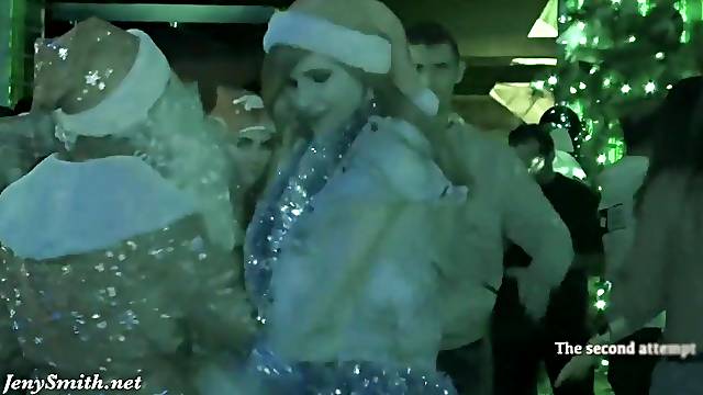 Jeny Smith Gets Stripped At Fresh Year Party