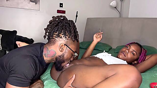 Smoke N Fuck With My Cream Colored Gash Wife Kai