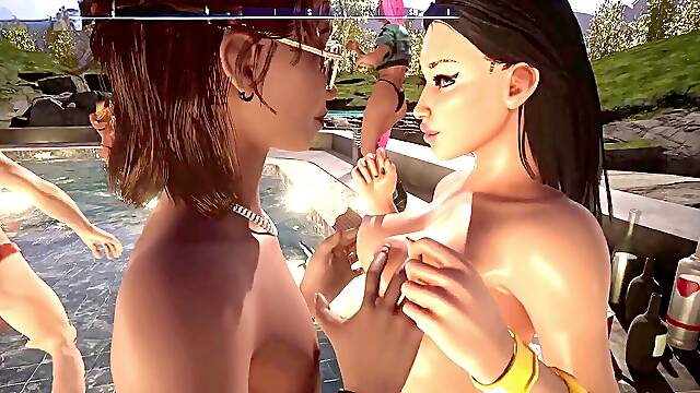 Igre, Bazen, 3D, Zabava