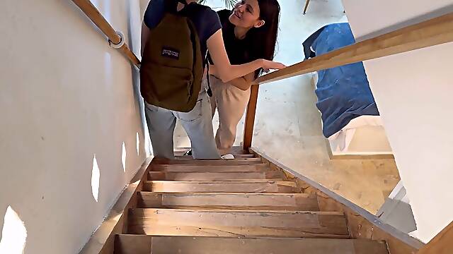 Caught, Car, Girlfriend, Orgasm