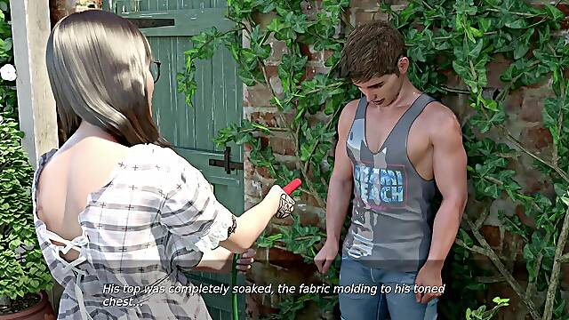 Super-Naughty Neighbours - V0.53 - Adam Ravaged Nikki And Licked His Own Cum-Highlight