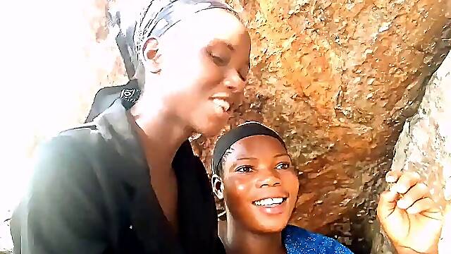 Adorable Babe In A Village Mountain