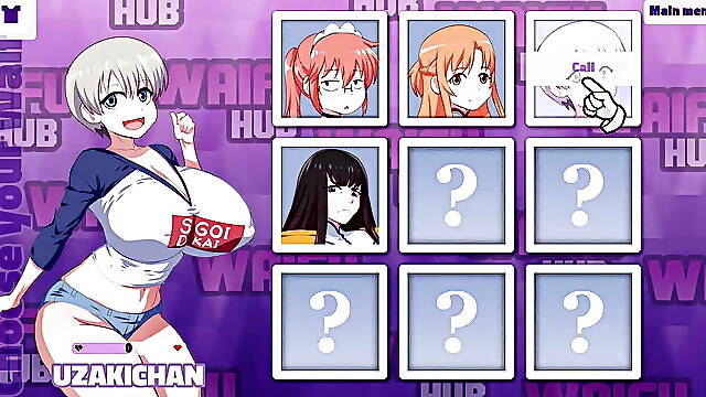 Waifuhub - Part 27 - Uzaki-Chan Sex Interview Uzaku-Chan Want To Hang Out! By Loveskysanhentai