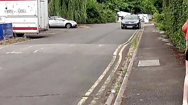 Trisha Fucked Hard From Two Dudes In The Garage