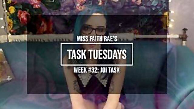 A Novel Task For Jerk-Off Addicts - Miss Faith Raes Femdom Audio Joi Jerk Off Instructions - Hd 1080