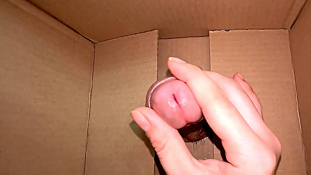 Im Just Shocked. I Found A Real Fat Dick In A Box.