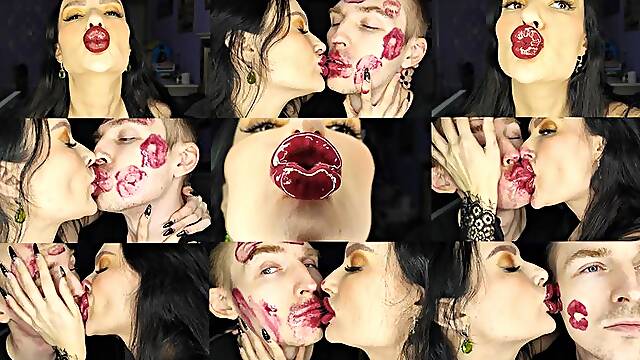 Super Shiny Glossy Lipstick Sticky Kisses