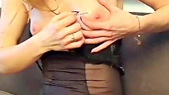 Piercing My Own Nipple With A Needle