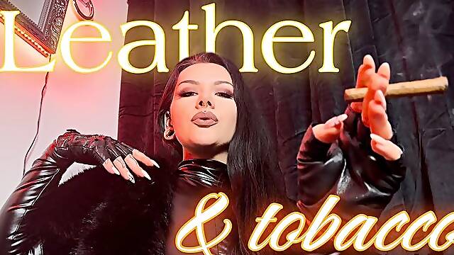 Leather & Tobacco Seduction Pov