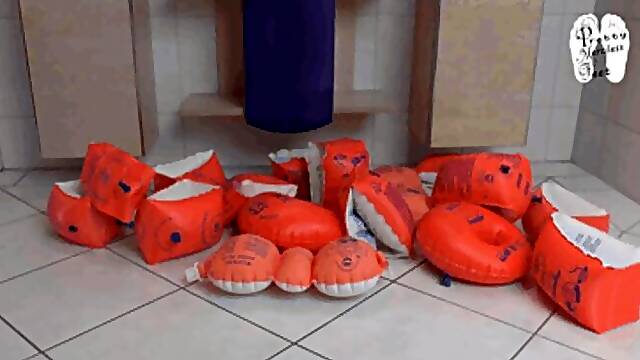 Inflatables Under High Heel Boots 3