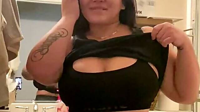 I Catch My Stepson Watching Me Undress Before My Shower