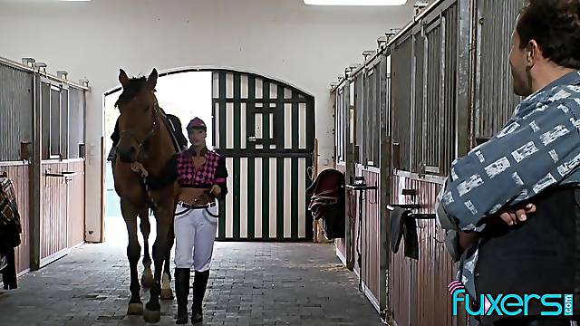 Tera Joy Riding Horse On Farm