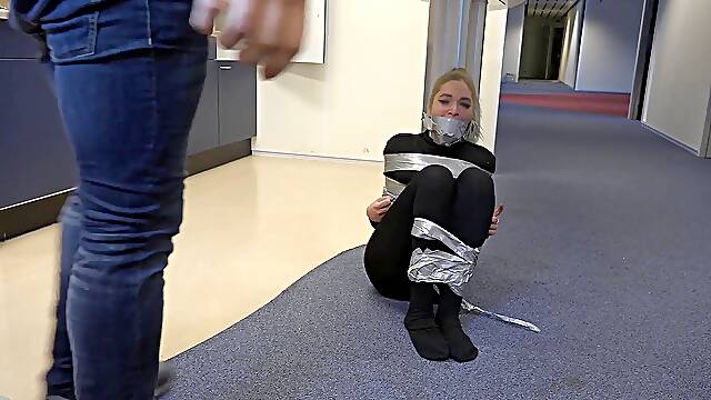 Tied, Caught, Feet, Bondage