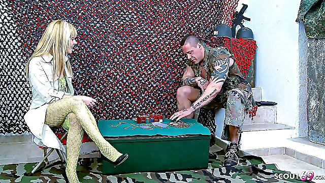 Soldier, 69, Pantyhose, German