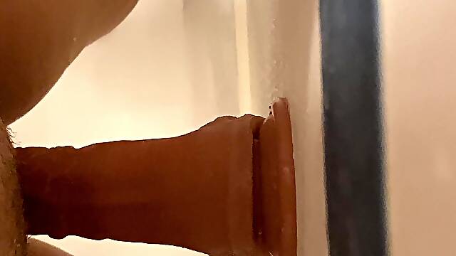 Riding My Dildo In The Bathtub Like A Dirty Girl