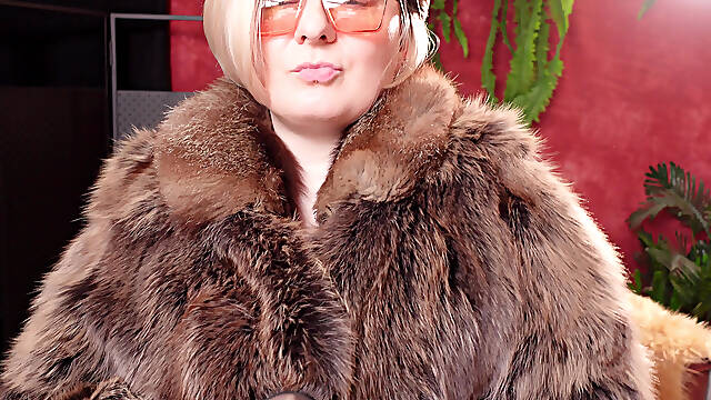 My Hot Fur Coat Collection - Part 1 - Fetish Milf Arya Grander