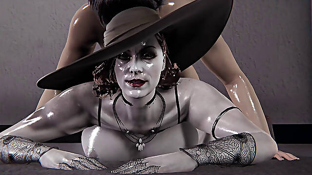 Seductive Lady Dimitrescu In 3D Hentai - Cowgirl Big Ass, Wet Pussy Fuck, And Creampie Finish