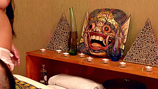 Sexy Masseur Massages Huge Cock, Fucks And Cumshot