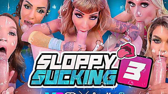 Sloppy Sucking 3 - Pmv Vr Sucking Compilation