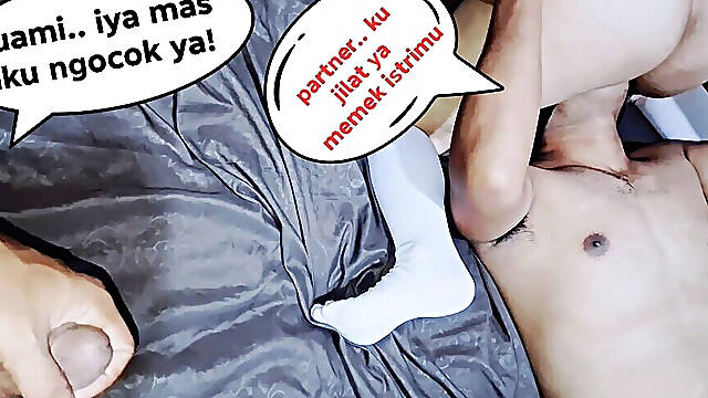 Episode 2# I Licked His Beloved Wife's Pussy While Her Husband Just Shook His Cock. Bokep Indo, Indo