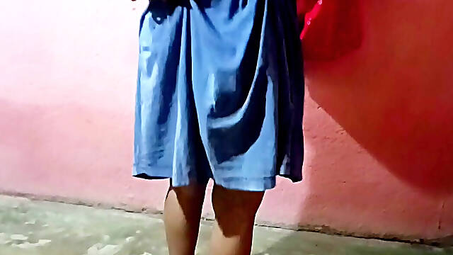 Saree Dropping After Bath Sfw