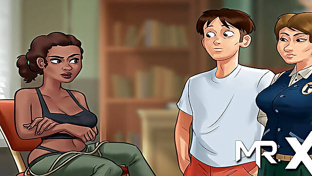 Cartoon, Student, Car, Femdom