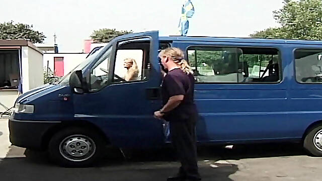 Blonde Babe Sucks Cock In Bathroom And Car