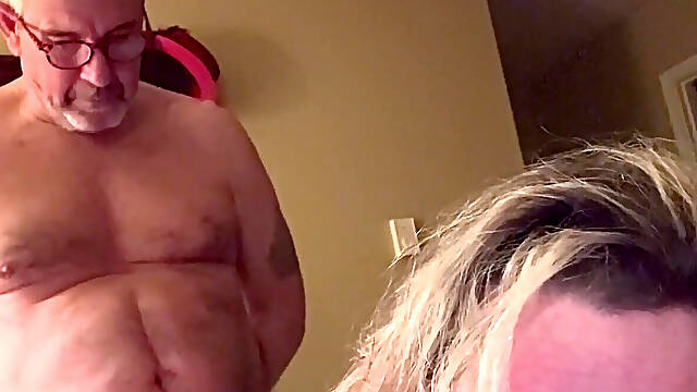 Sub Dirty Blonde Mature Loves Doggy