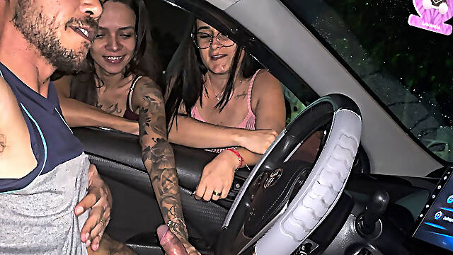 Spanish Amateur, Caught, Brazil, Car