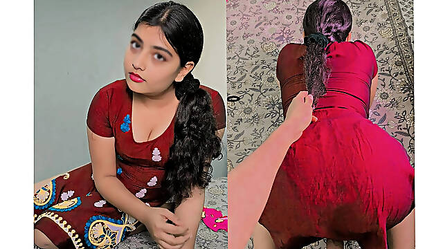 Desi Beautiful Newly Married Wife's Tight Pussy Fuck Hindi Xxx, Indian Desi Bbc Fuck Newly Married W