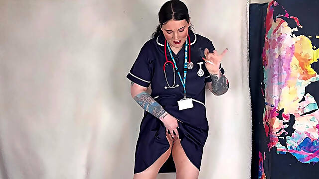 Smoking, Nurse, Gagging, Pissing